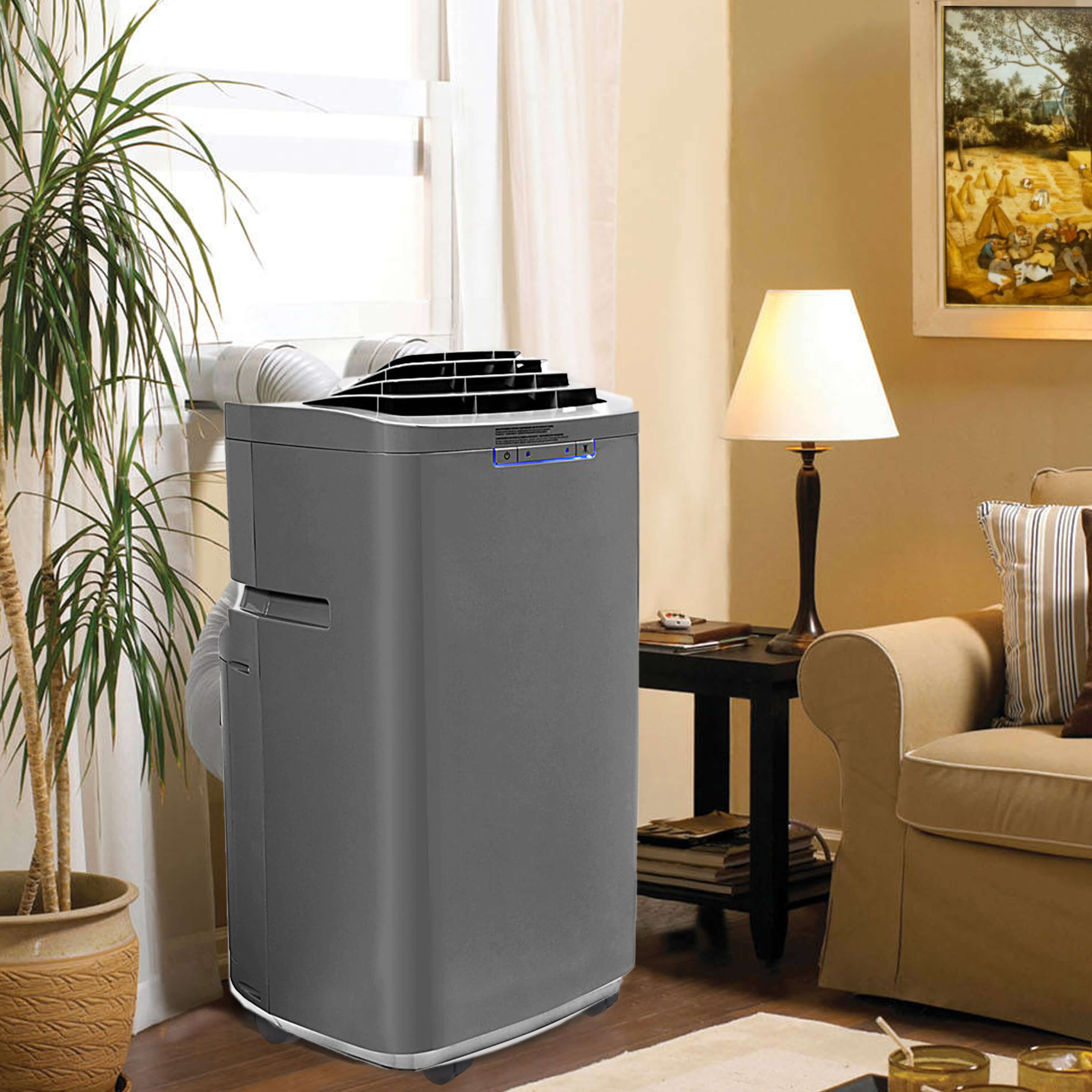 Whynter - ECO-FRIENDLY 13000 BTU Dual Hose Portable Air Conditioner | ARC-131GD