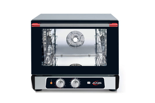 Axis - Commercial - Single Deck Half Size Electric Convection Oven with Manual Controls - AX-514RH