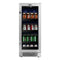 Whynter - BBR-838SB 15 inch Built-In 80 Can Undercounter Stainless Steel Beverage Refrigerator with Reversible Door, Digital Control, Lock and Carbon Filter  | BBR-838SB