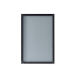 Arpella - Nuova 24x36 Matte Black Framed Mirror - BFRM2436