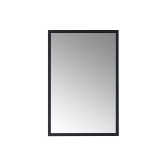 Arpella - Nuova 24x36 Matte Black Framed Mirror - BFRM2436