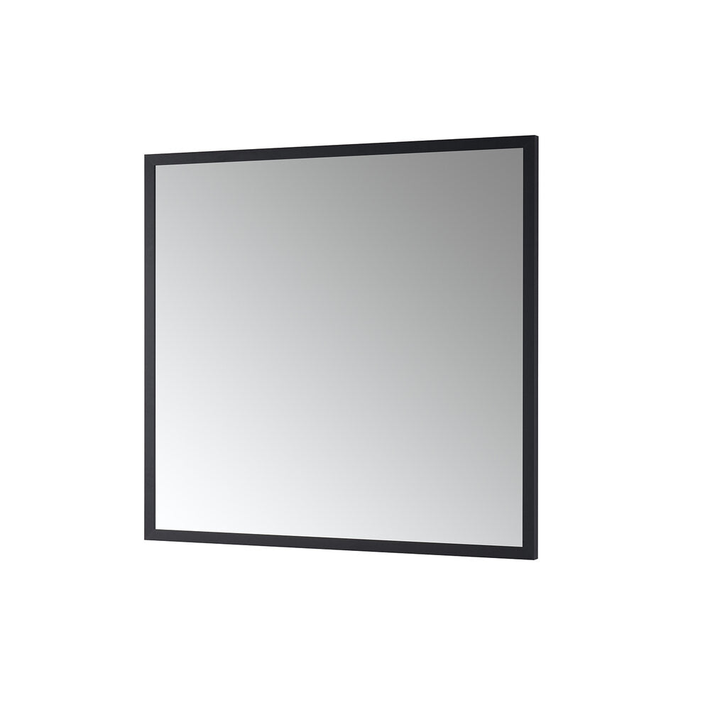 Arpella - Nuova 34x36 Matte Black Framed Mirror - BFRM3436