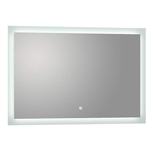 Arpella - Puralite 48 in. x 30 in. LED Wall Mounted Backlit Vanity Mirror  with Memory Dimmer - BLM4830