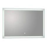 Arpella - Puralite 48 in. x 30 in. LED Wall Mounted Backlit Vanity Mirror  with Memory Dimmer - BLM4830
