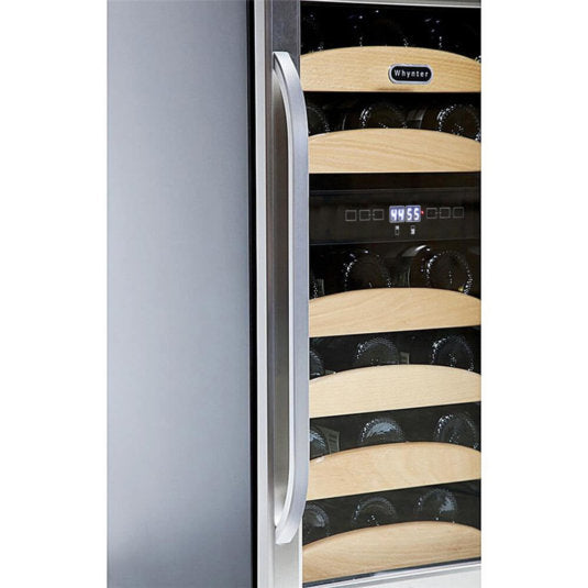 Whynter - 28 bottle Dual Temperature Zone Built-In Wine Refrigerator | BWR-281DZ
