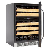 Whynter - 46 bottle Dual Temperature Zone Built-In Wine Refrigerator | BWR-462DZ