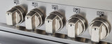Bertazzoni | 48" Master Series range - Gas Oven - 6 brass burners + griddle | MAST486GGASXT