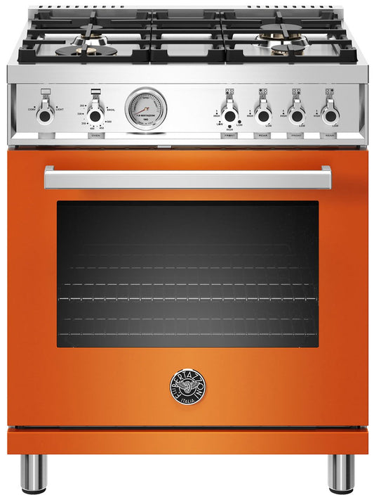 Bertazzoni | 30" Professional Series range - Gas oven - 4 brass burners | PROF304GASART