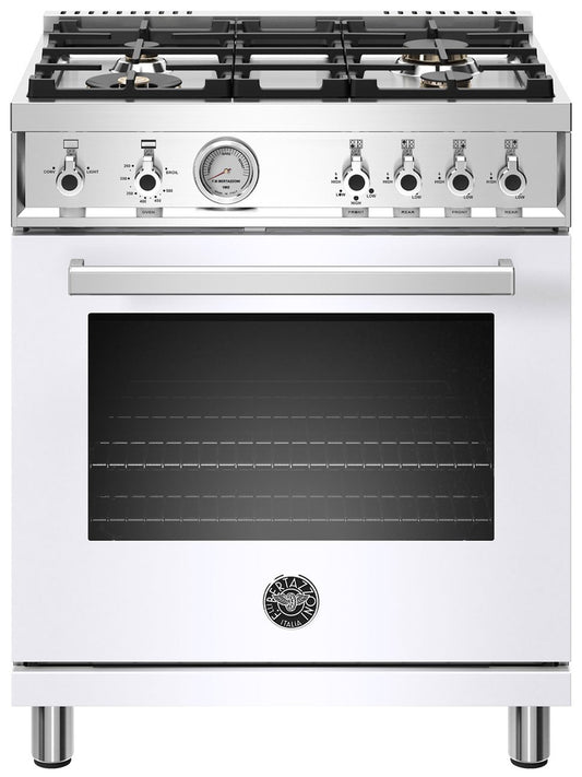 Bertazzoni | 30" Professional Series range - Gas oven - 4 brass burners | PROF304GASBIT