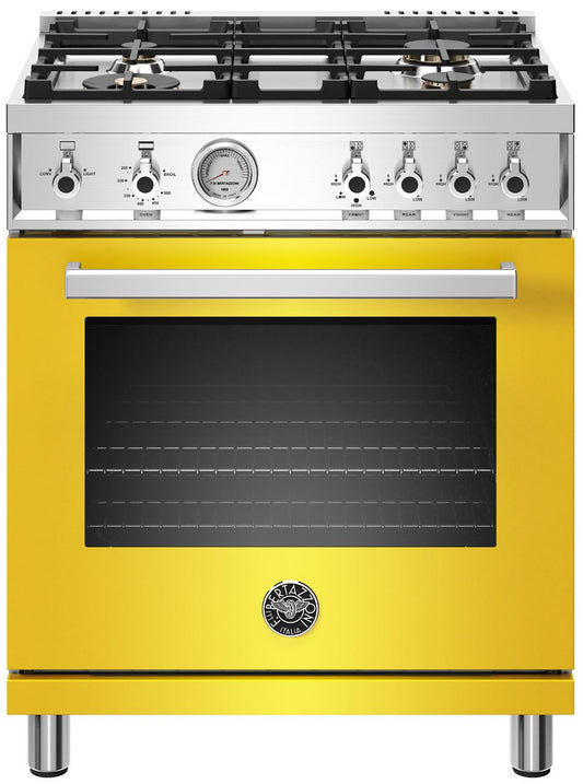 Bertazzoni | 30" Professional Series range - Gas oven - 4 brass burners | PROF304GASGIT
