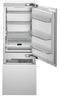 Bertazzoni | 30" Built-in refrigerator - Panel ready - Premium model - with automatic ice maker and internal water dispenser - reversible doors | REF30BMBZPNV
