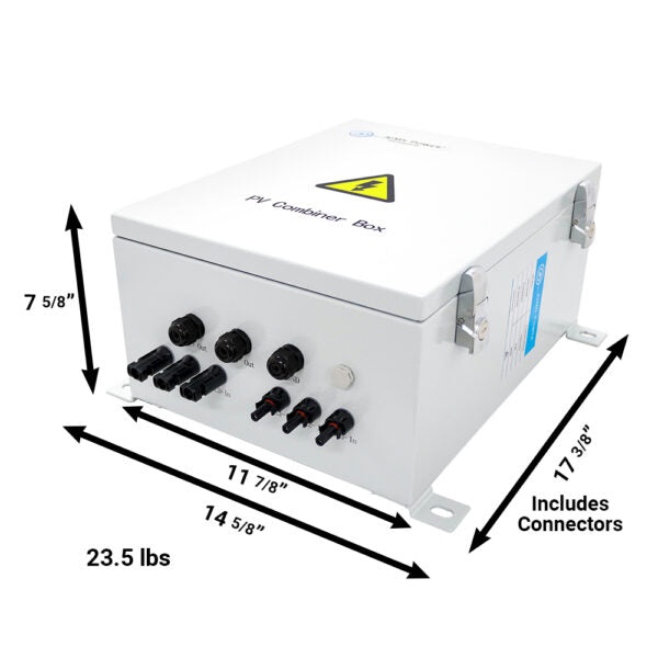 Aims Power - 1980 WATT SOLAR WITH 6000 WATT PURE SINE POWER INVERTER CHARGER 120/240VAC 48VDC OFF GRID | BACK UP POWER KIT - KITD-6KW48V1920W