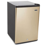Whynter - 2.1 cu.ft Energy Star Upright Freezer with Lock in Rose Gold | CUF-210SSG