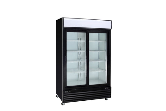 Kool-It - Commercial - 52" Two Section Merchandiser Refrigerator with Glass Door, 34.1 cu. ft. - KSM-42