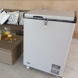 Whynter - 95 Quart Portable Wheeled Freezer with Door Alert and 12v Option  | FM-951GW