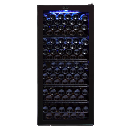 Whynter - 124 Bottle Freestanding Wine Cabinet Refrigerator | FWC-1201BB