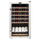 Whynter - 34 Bottle Freestanding Stainless Steel Refrigerator with Display Shelf and Digital Control | FWC-341TS