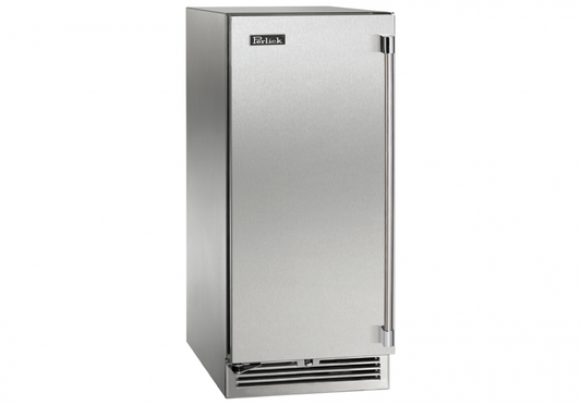 Perlick - 15" Signature Series Outdoor Wine Reserve with fully integrated panel-ready solid door- HP15WO-4