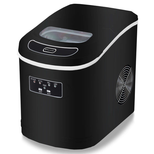 Whynter - Compact Portable Ice Maker 27 lb capacity - Black | IMC-270MB