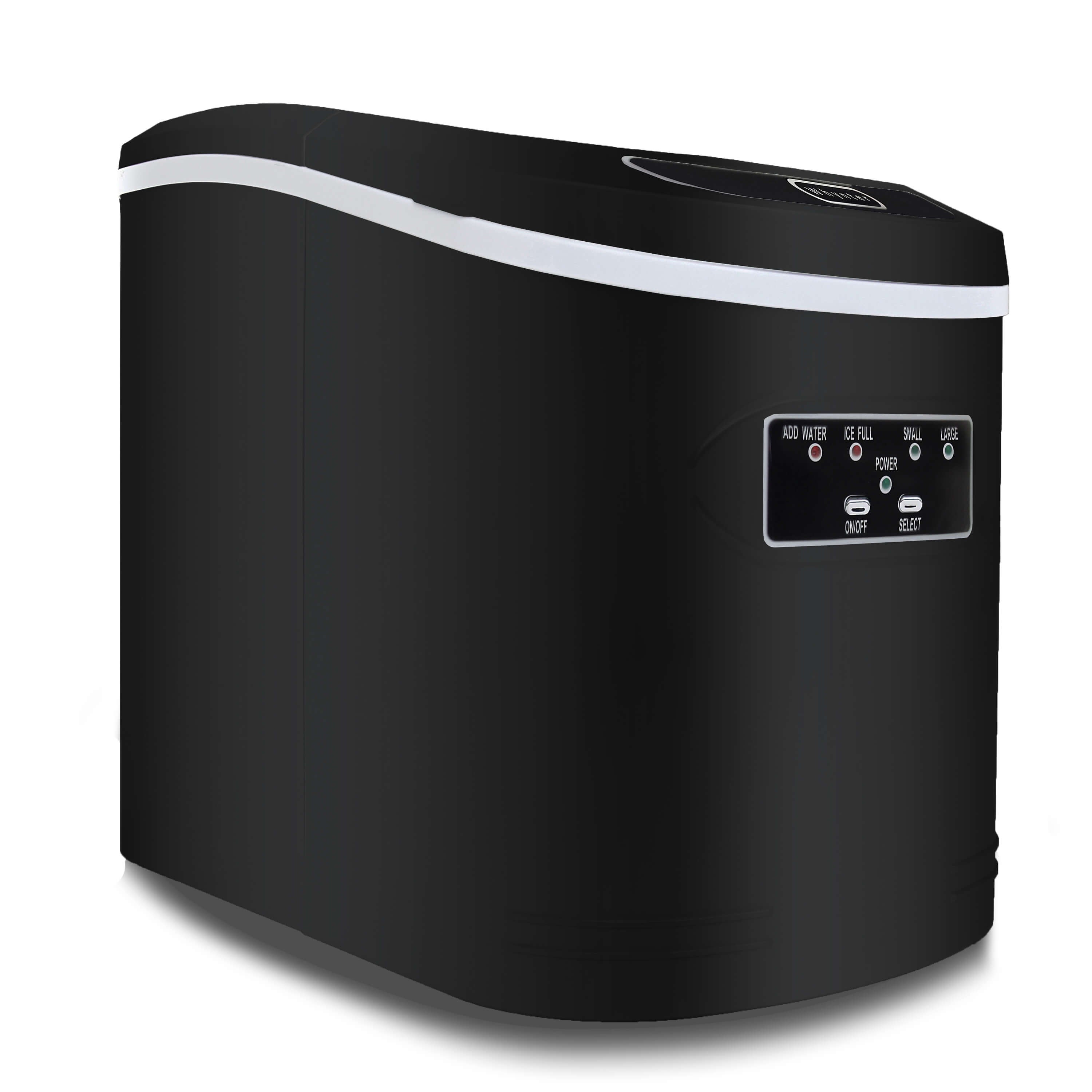 Whynter - Compact Portable Ice Maker 27 lb capacity - Black | IMC-270MB