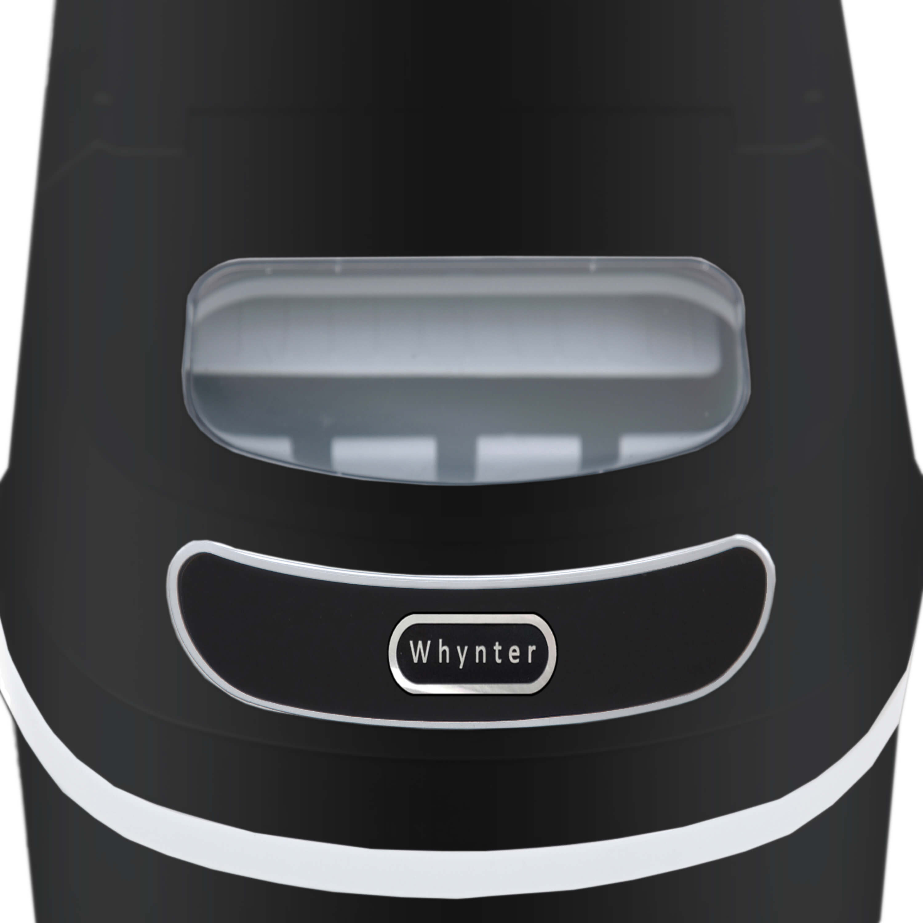 Whynter - Compact Portable Ice Maker 27 lb capacity - Black | IMC-270MB