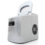 Whynter - Compact Portable Ice Maker 27 lb capacity - Metallic Silver | IMC-270MS