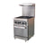 IKON COOKING - Commercial - 24" Natural Gas Range with 4 Burners and Oven - IR-4-24