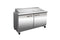 IKON  - Commercial - 48" Two Section Mega Top Sandwich Prep Table, 18 Pan - ISP48M