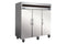 IKON  - Commercial - 81" Three Section Solid Door Reach-In Refrigerator, 72 cu. ft. - IT82R