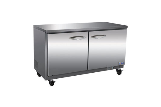 IKON  - Commercial - Two Section Solid Door Undercounter Refrigerator - IUC36R