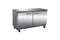 IKON  - Commercial - 48" Two Section Solid Door Undercounter Freezer, 12 cu. ft. - IUC48F