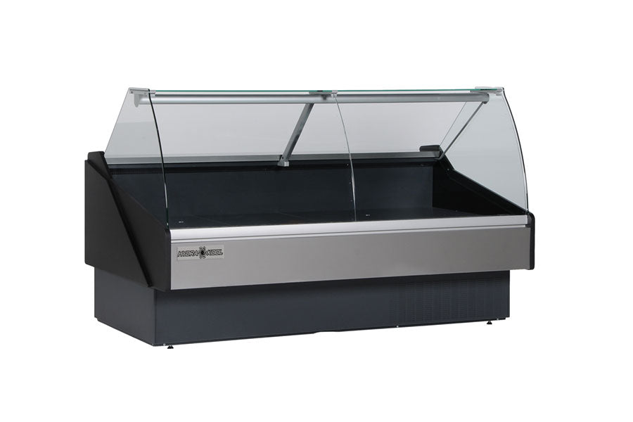 Hydra-Kool - Commercial - 52" Full Service Fresh Meat Deli Case, Remote - KFM-CG-50-R