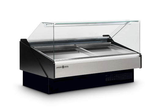 Hydra-Kool - Commercial - Seafood Case with Ice Pans with 3015 BTU - KFM-SF-50-R