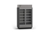 Hydra-Kool - Commercial - 75" Three Section Merchandiser Refrigerator with Swing Door - KGV-MR-3-S
