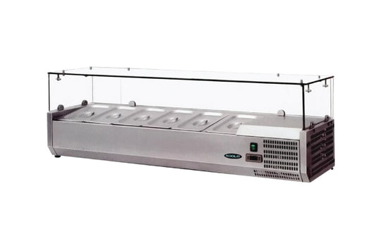 Kool-It - Commercial - Refrigerated Countertop Pan Rail - KTR-60G