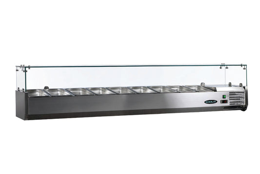 Kool-It - Commercial - Refrigerated Countertop Pan Rail - KTR-80G
