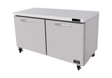 Kool-It - Signature - Commercial - 60" Undercounter Refrigerator - KUCR-60-2