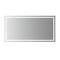 Arpella - Luci 70x36 Inch LED Mirror with Memory Dimmer and Defogger - LEDAM7036