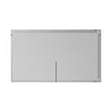 Arpella - Romano 60x36 Perimeter Lighted Mirror with Dimmer and Defogger, Wall Switch Direct - LEDPLM6036
