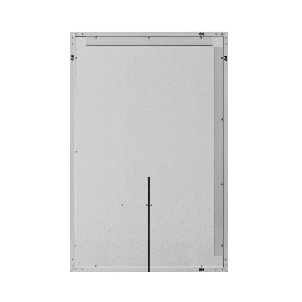 Arpella - Miramar 24x36 Lighted Mirror with Dimmer and Defogger, Wall Switch Direct - LEDWSM2436