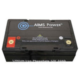 Aims Power - LiFePO4 12 volt 50 AH Lithium Battery - Bluetooth - LFP12V50AB