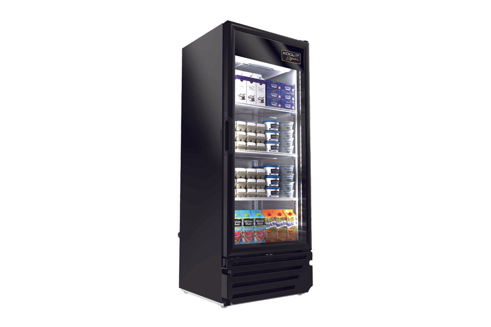 Kool-It - Signature - Commercial - black merchandiser refrigerator - LX-14RB