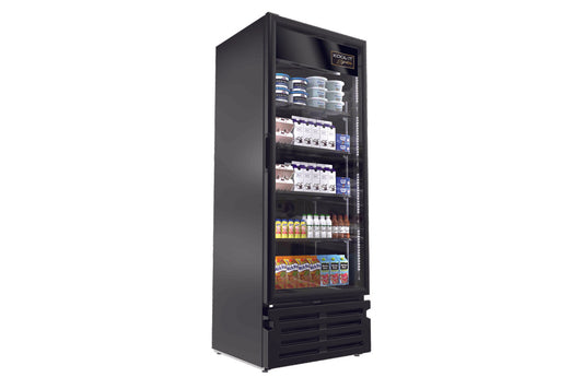 Kool-It - Signature - Commercial - black merchandiser refrigerator - LX-24RB