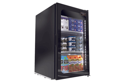 Kool-It - Signature - Commercial - black merchandiser refrigerator - LX-6RB