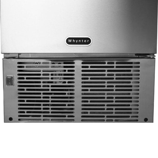 Whynter - 14'' Undercounter Automatic Stainless Steel Marine Ice Maker 23lb Daily Output | MIM-14231SS