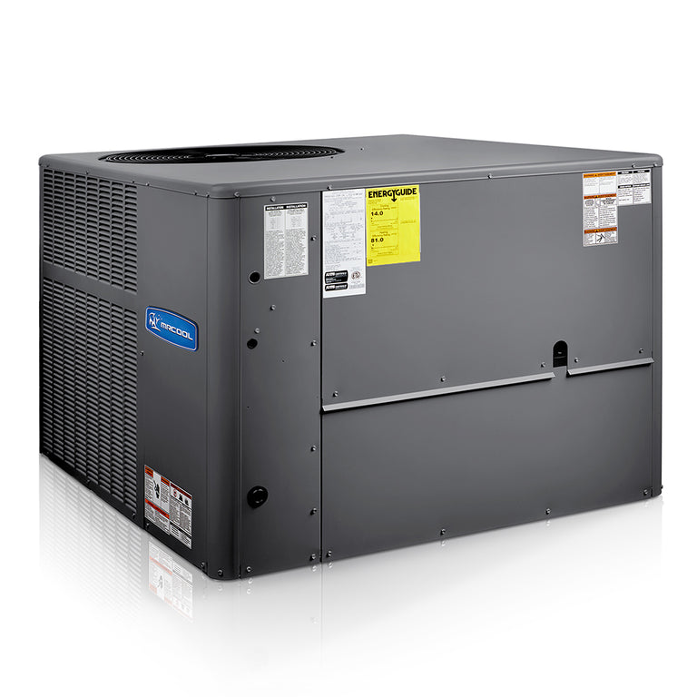 Mr Cool - 48,000 Btu R410a 14 Seer Single Phase Packaged A/C Only - MPC481M414A