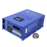 Aims Power - 8000 Watt Pure Sine Inverter Charger ETL Listed - 48 VDC 120/240 VAC 50/60Hz - PICOGLF80W48V240VS