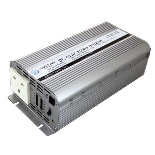 Aims Power - 1250 Watt Modifed Sine Inverter - 24 VDC 230 VAC 50Hz - PUK125024230W