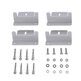 Aims Power - 4 Piece Aluminum Bracket for Solar Panel Mounting - PV-ALBRACKET