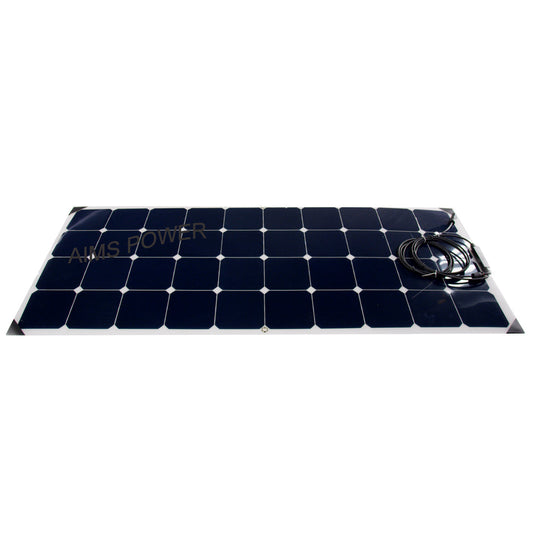 Aims Power - 130 Watt Flexible Slim Solar Panel - PV130SLIM